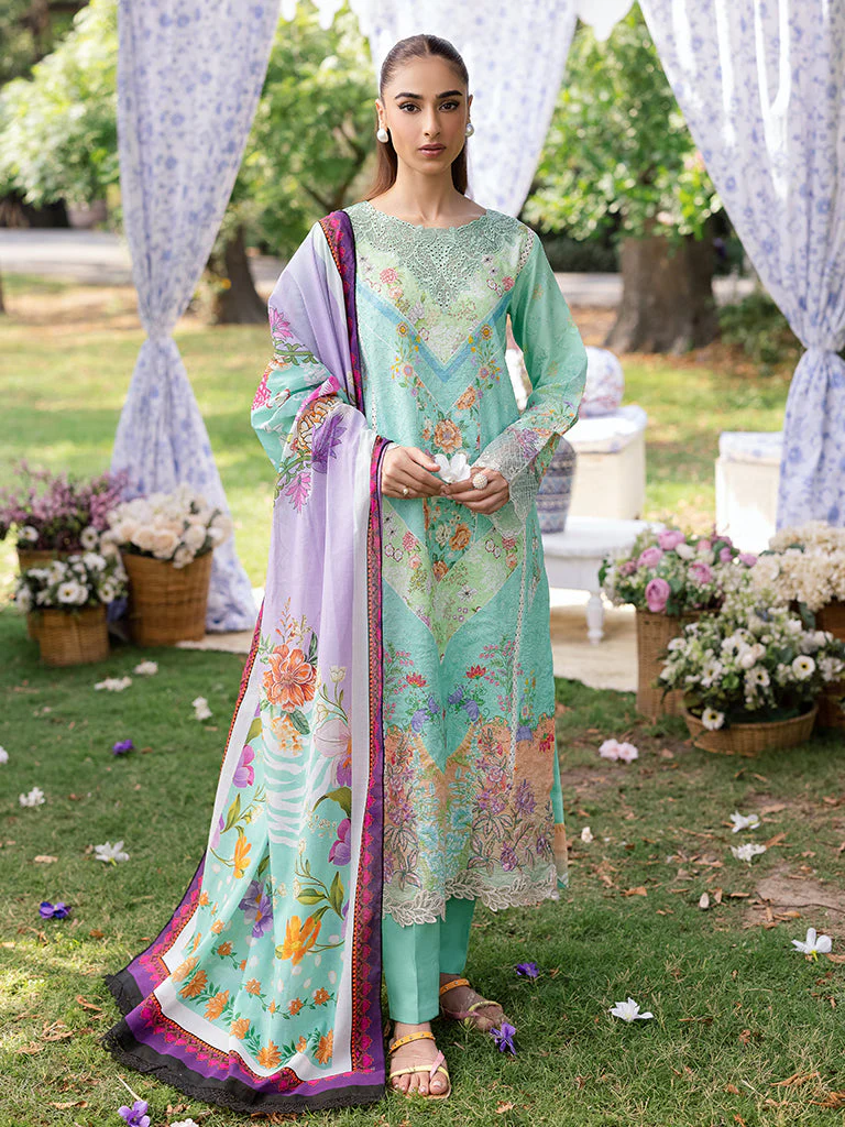 Raj Bari Schiffli Design # 05 Schiffli Printkari Exclusive 2025