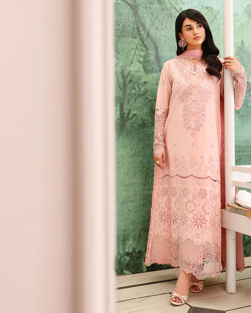 Roheenaz Azure Elan Veil Of Summer Chikankari Edit 2026 - Image 2