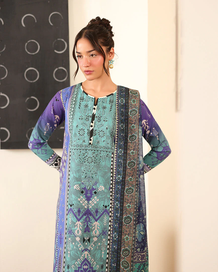 Roheenaz Fabeha Pareesa Printed Cambric 2025 - Image 2