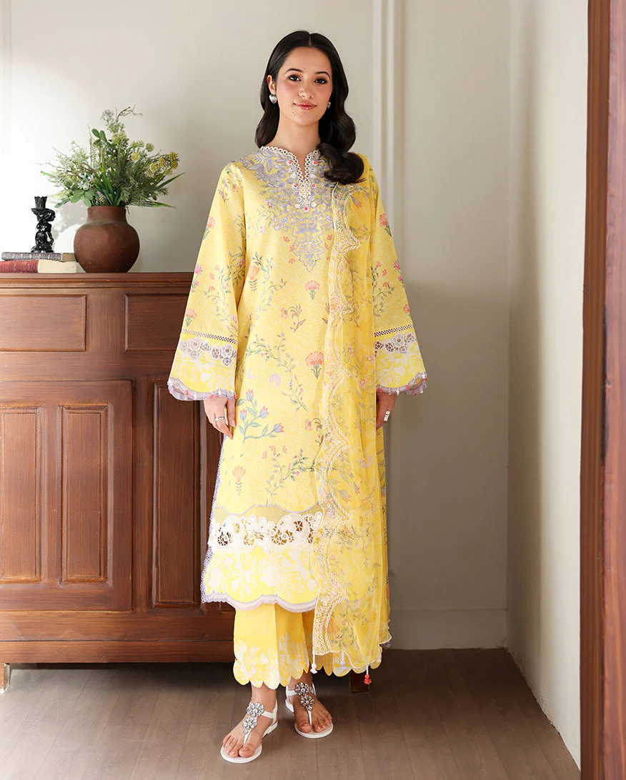 Roheenaz Honey Haze Sunlit Tales Printed Embroidered Edit 2026