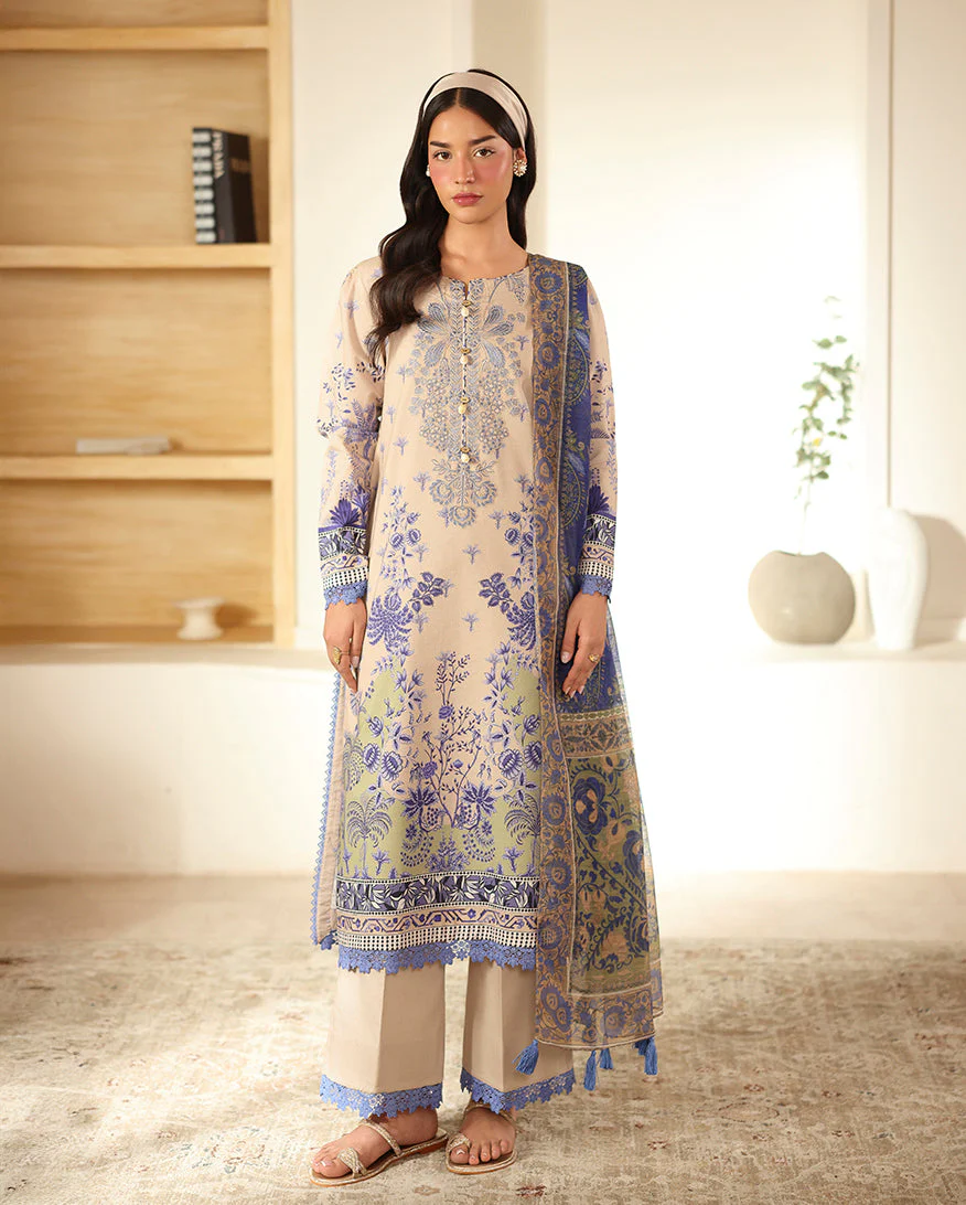 Roheenaz Rumaisa Pareesa Printed Cambric 2025