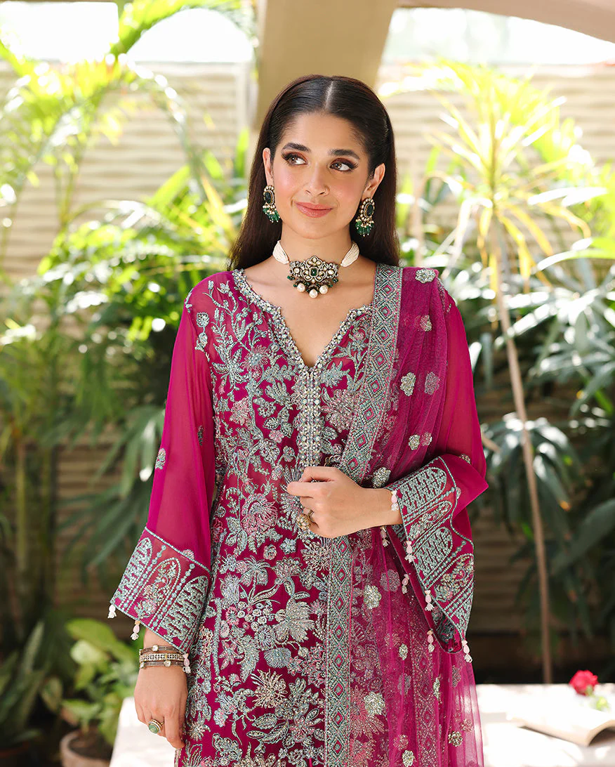 Roheenaz Sehrish Aangan Chiffon Collection 2025 - Image 2