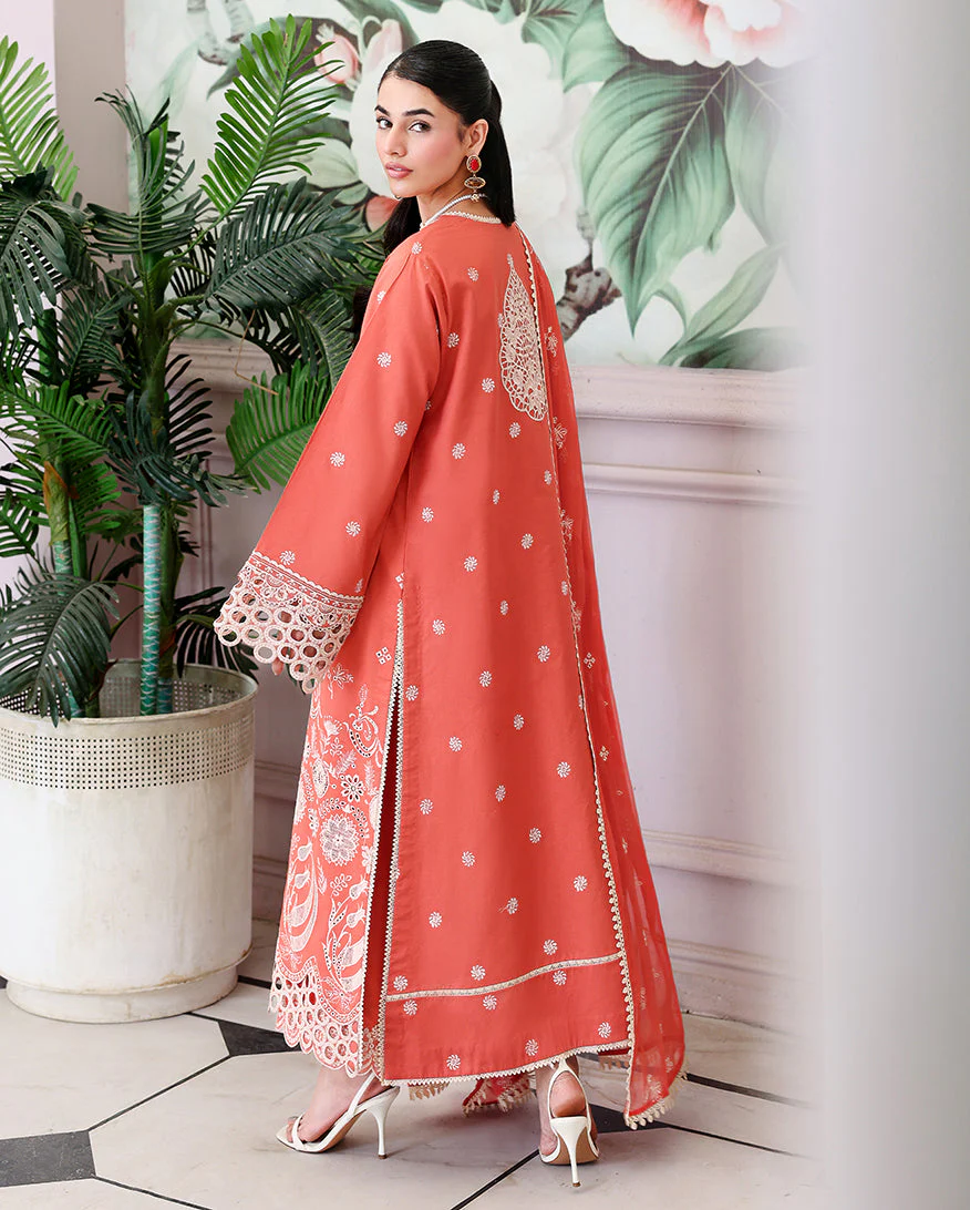 Roheenaz Soleil Blanc Veil Of Summer Chikankari Edit 2026 - Image 2