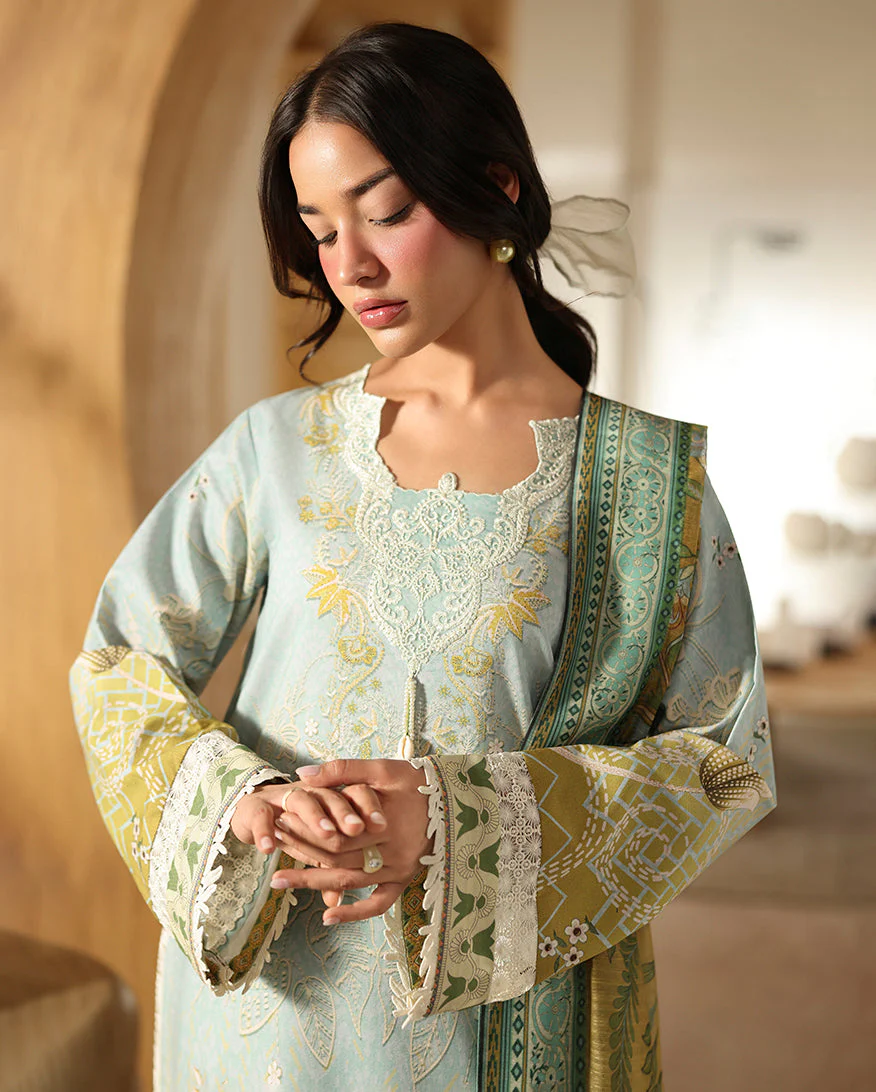 Roheenaz Zirwa Pareesa Printed Cambric 2025 - Image 2