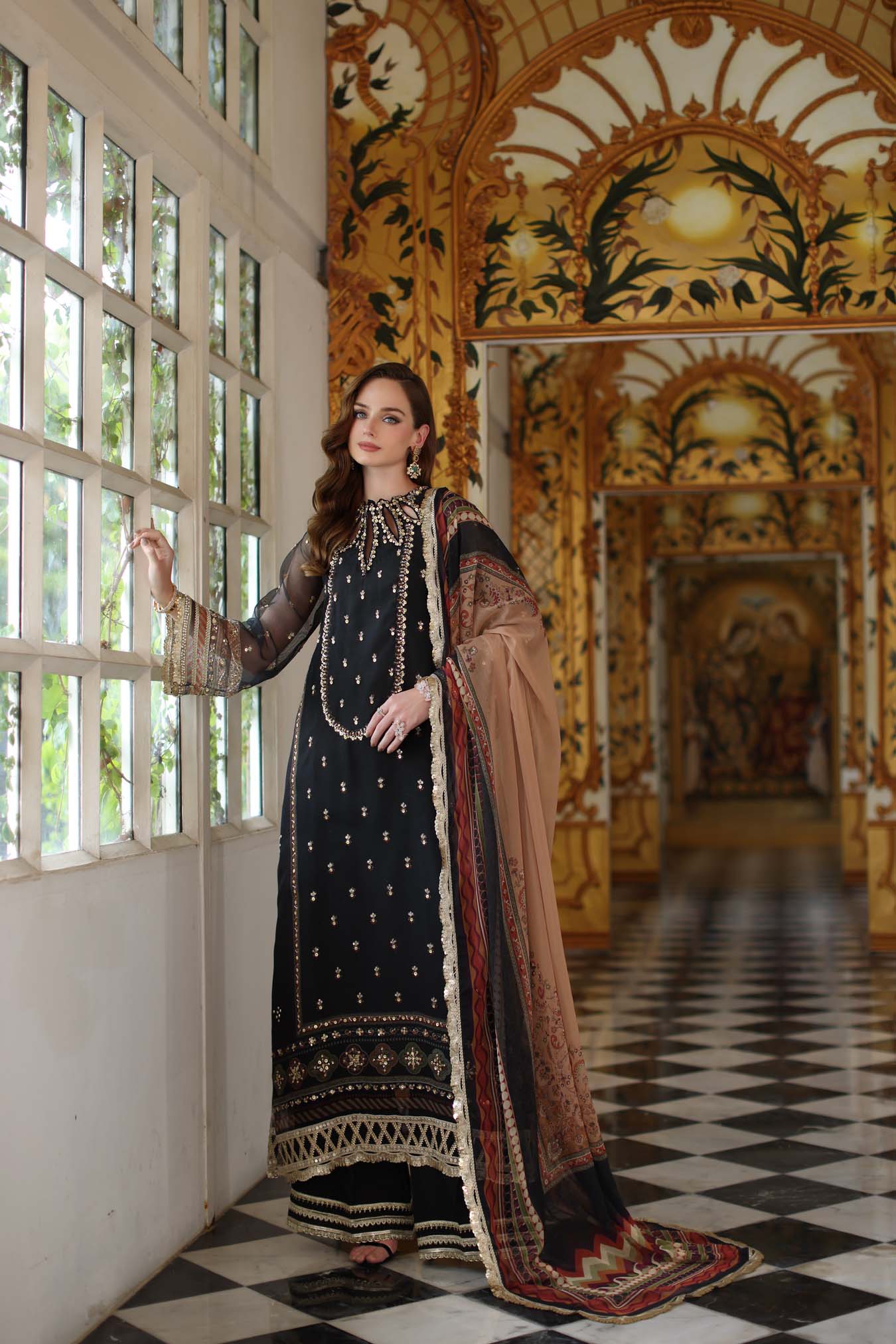 Saadia Asad D1 - Black Noor Festive 2025