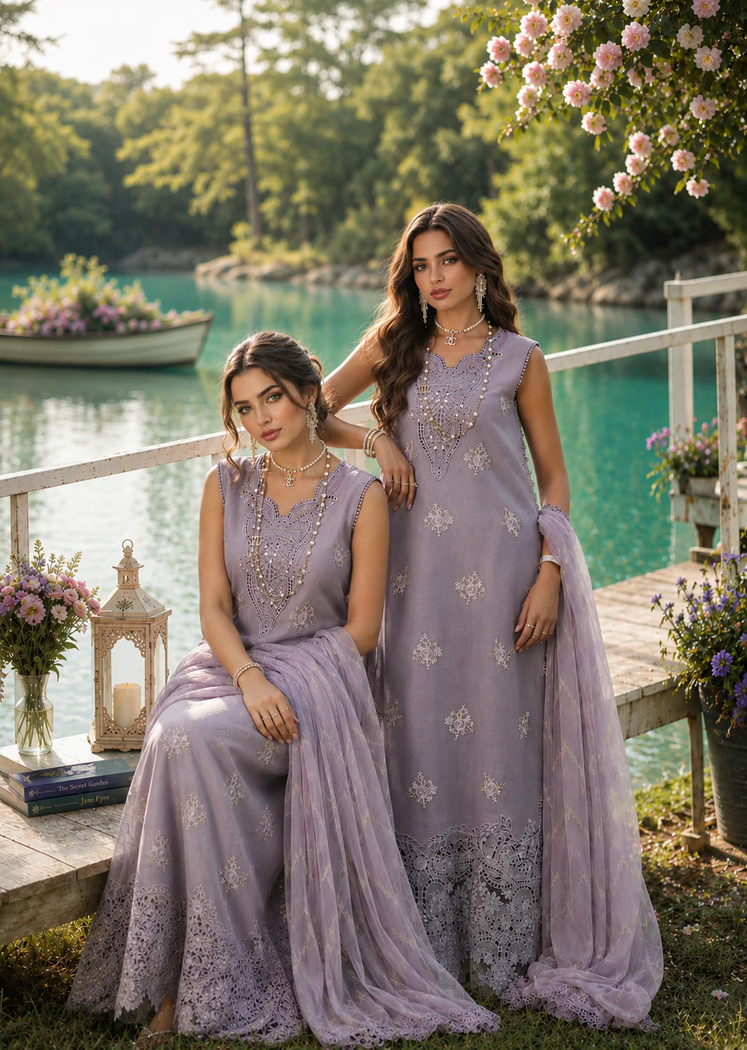 Saadia Asad D4 – Lavender Lights Noor Eid Luxury Printskhas 2026 - Image 3
