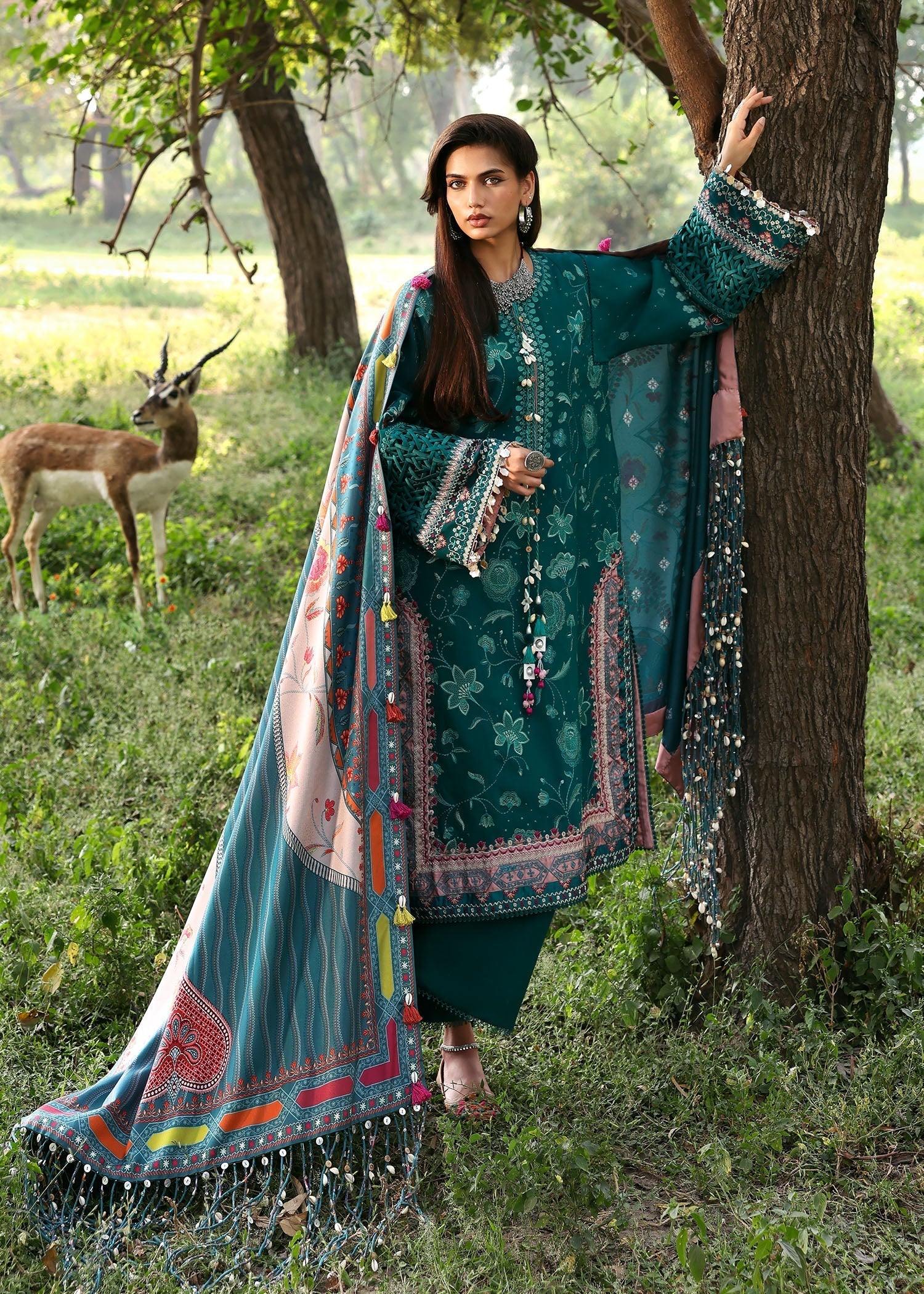 Sadaf Fawad Khan Mahpari Winter Shawl Collection 2025