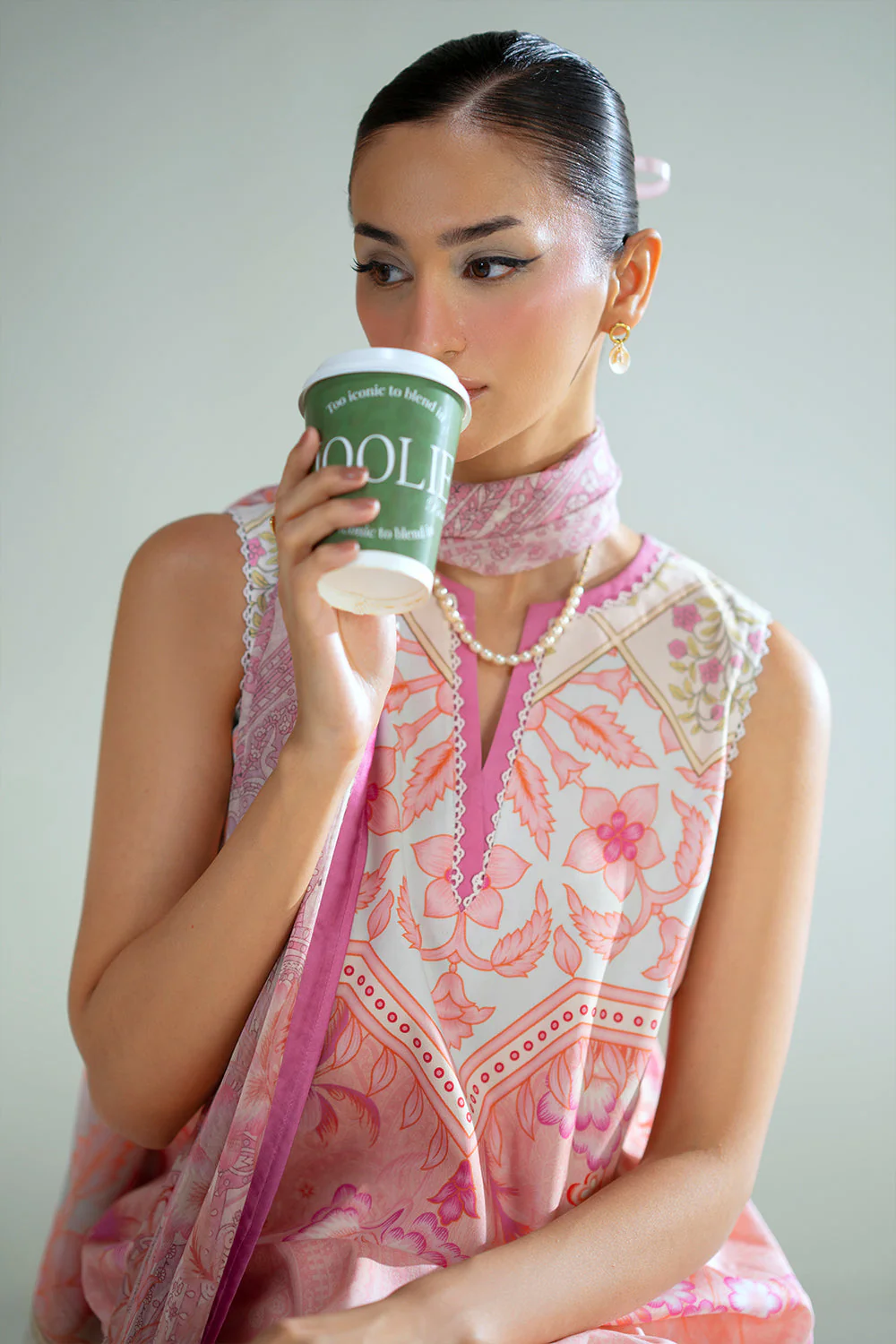 Saira Rizwan Brunch Babe JPU25-10 Joolie Prints 2025 - Image 2