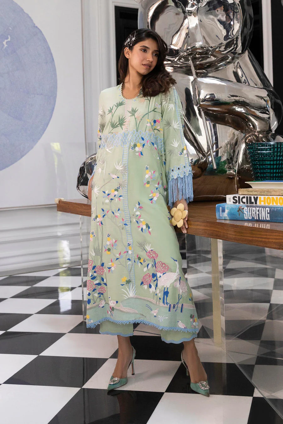 Sana Safinaz FW25SM026P2T Safi & Me  2025 - Image 2