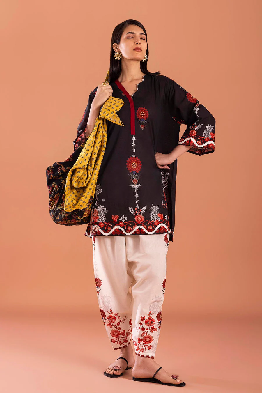Sana Safinaz H261-009A-2BI_1 Mahay Spring Vol-1 2026 - Image 2