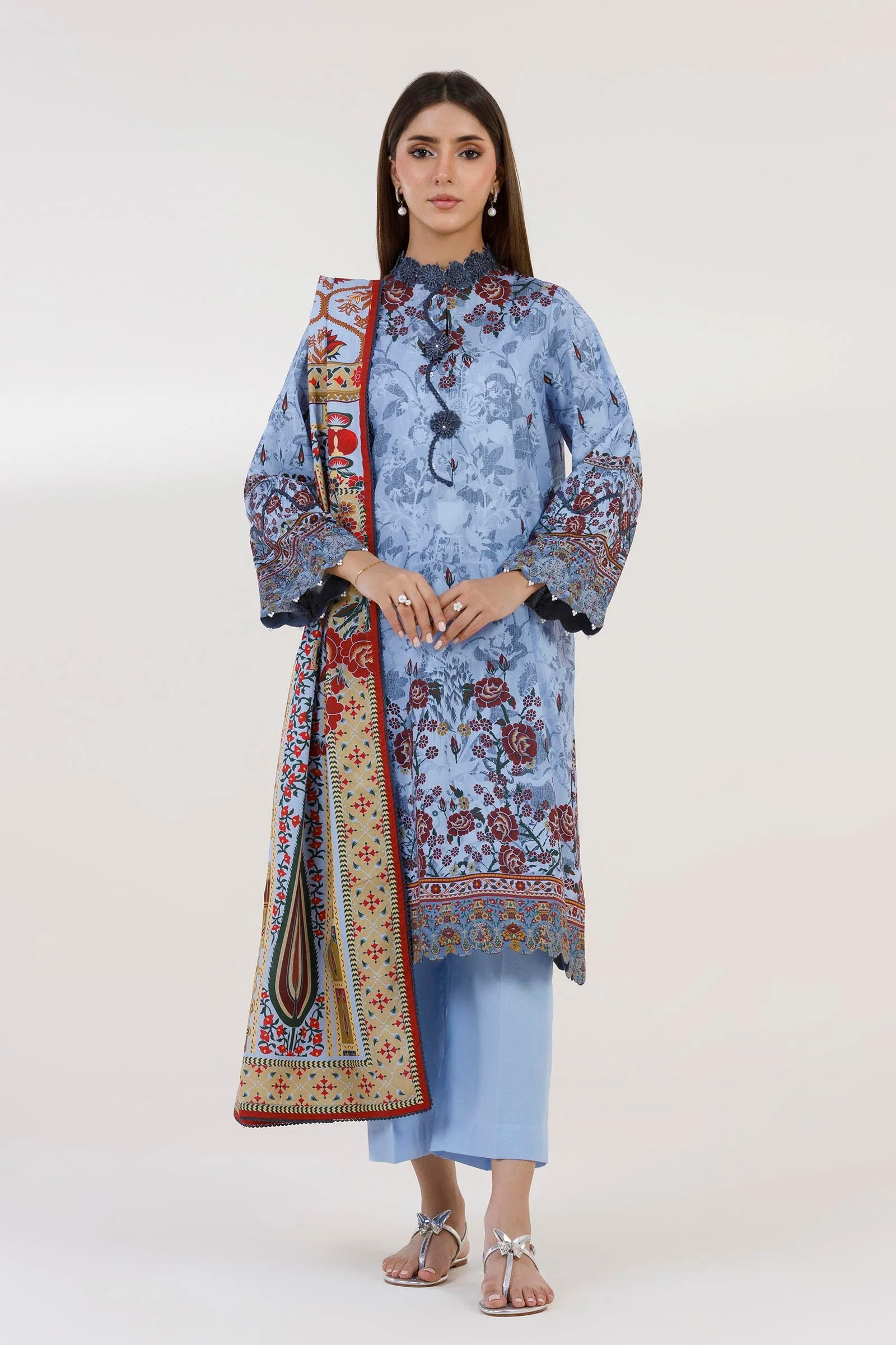 Sana Safinaz LH261-007-AG Roz Marra 2026