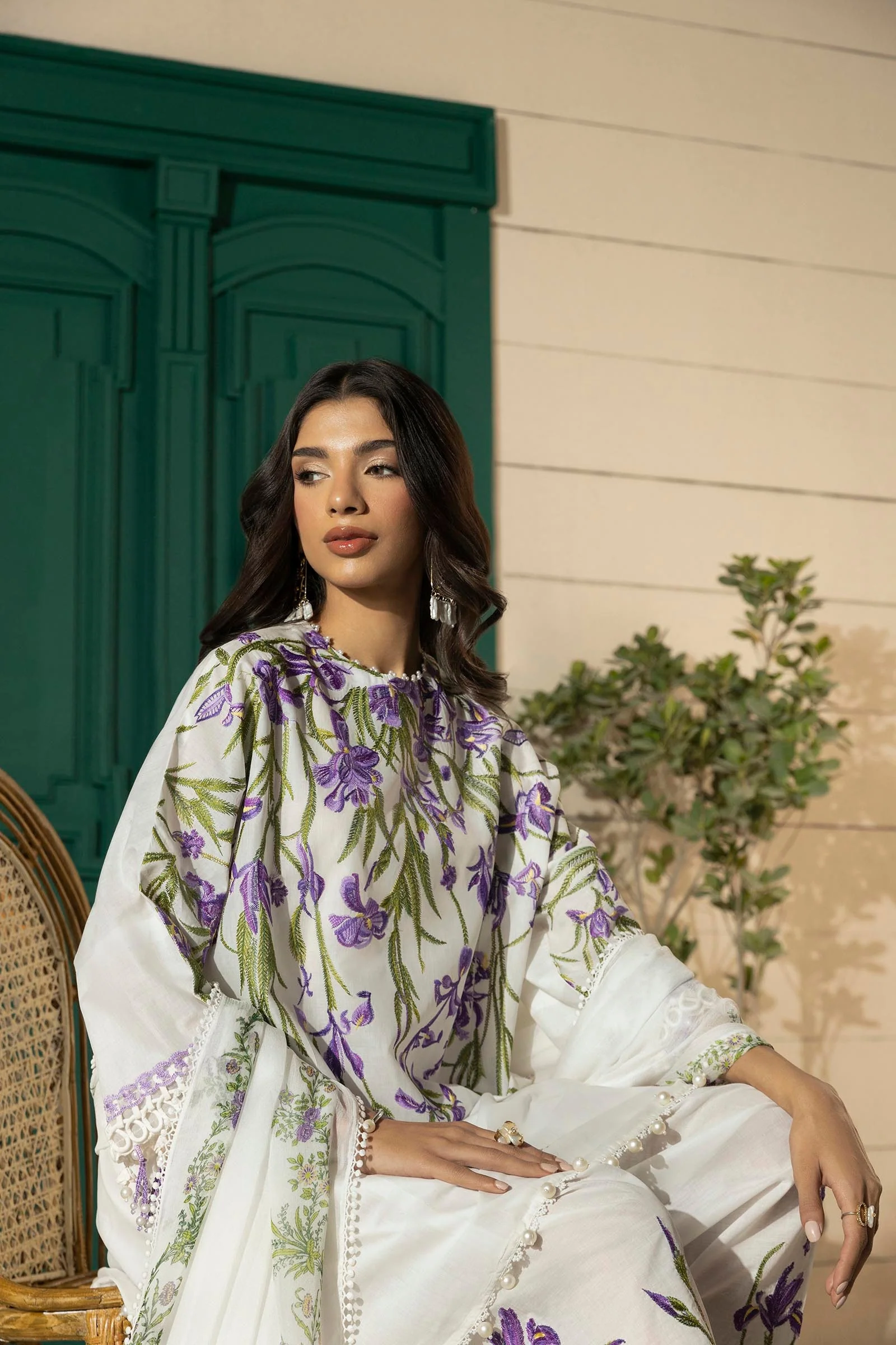 Sana Safinaz M251-017A-3CJ Muzlin Spring Vol 1 2025 - Image 2