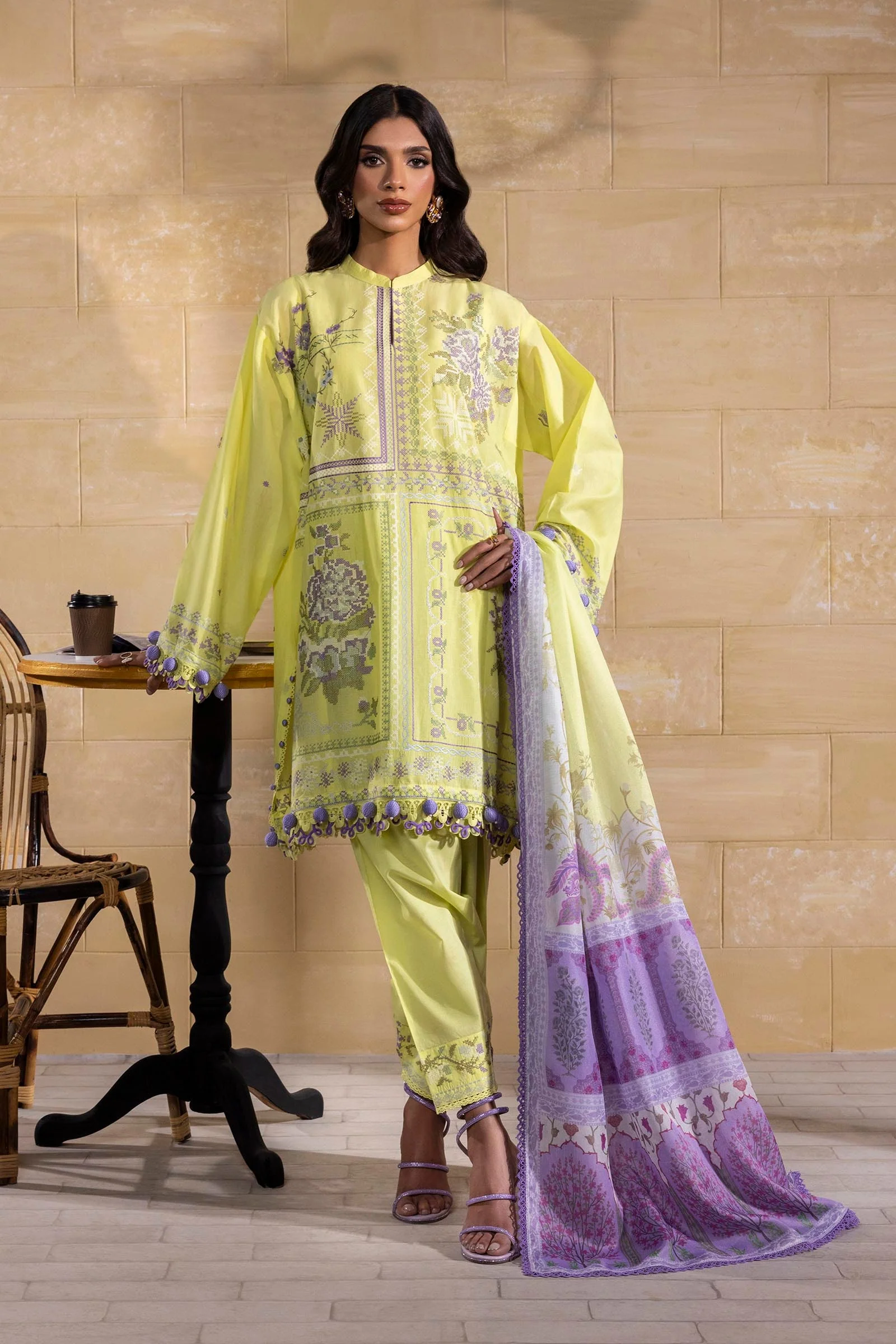 Sana Safinaz M251-018B-3CT Muzlin Spring Vol 1 2025
