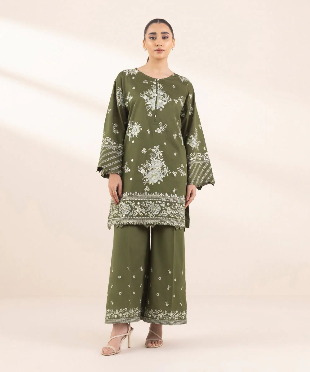 Sapphire Embroidered Lawn Shirt 3PRST25V229S Eid 1 RTW 2025