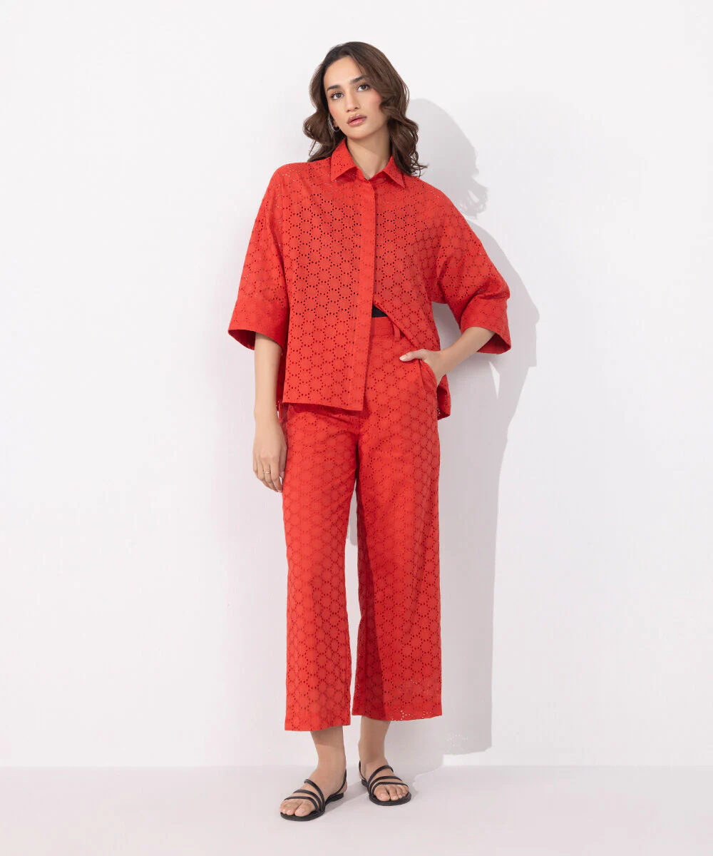 Sapphire Embroidered Trousers WBTMS25V2006 West RTW 2025