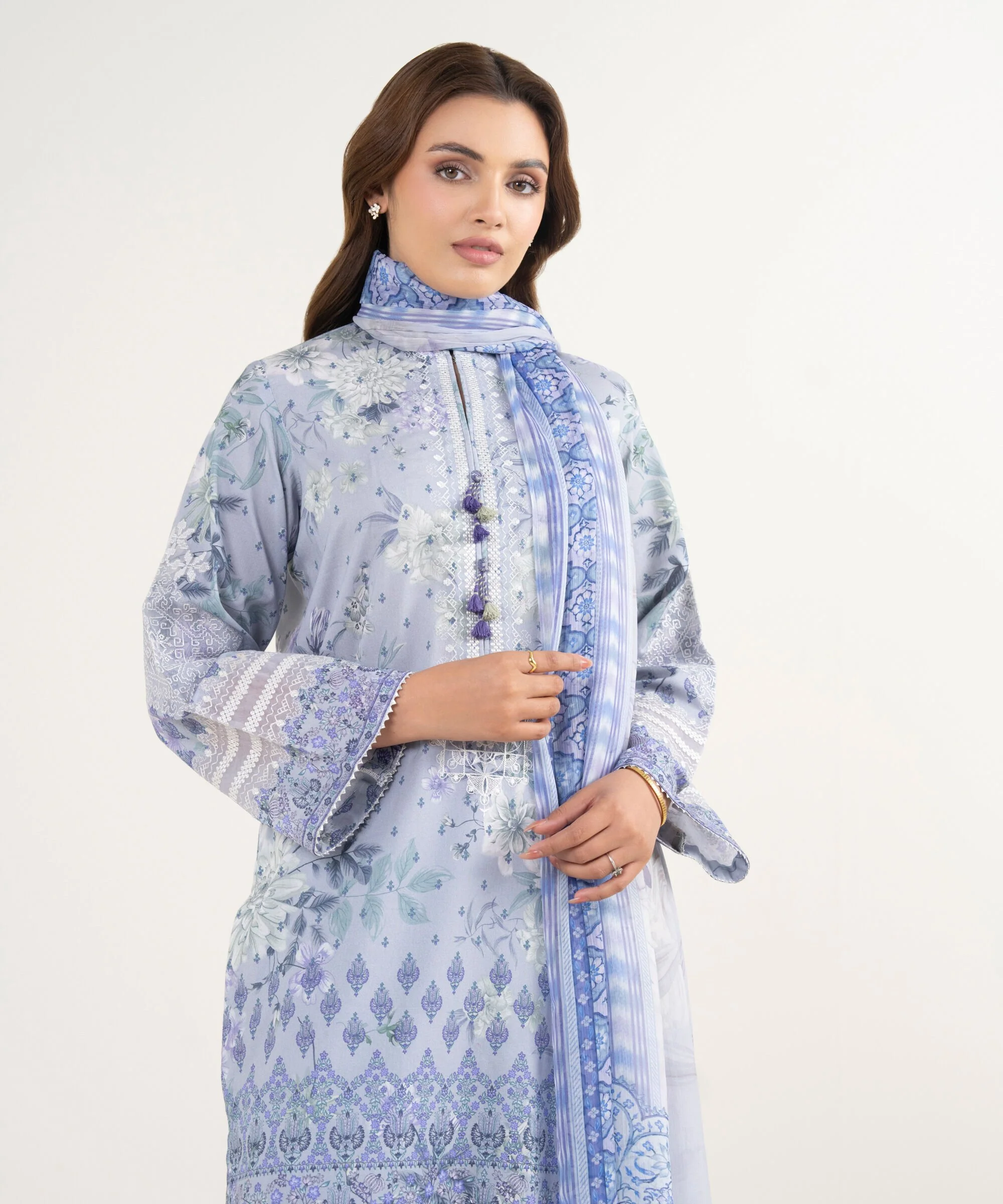 Sapphire U1SDDS26V1122 Piece - Printed Lawn Suit Eid 1 2026