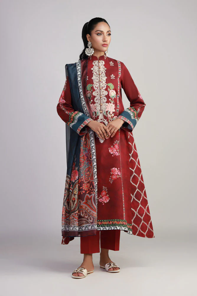 Shameel Ansari Gulrang-07 Gulrang Premium Lawn 2025 - Image 2