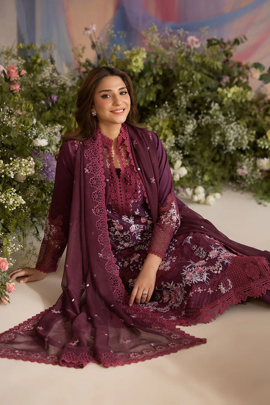 Sobia Nazir Design 6A Luxury Lawn 2025 - Image 2