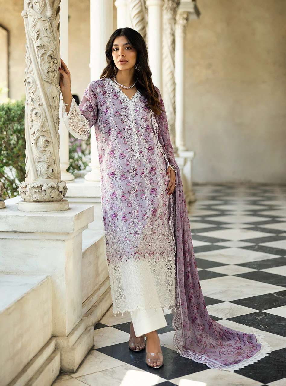 Zainab Cottani Lamia - 9B Chikankari Lawn 2025
