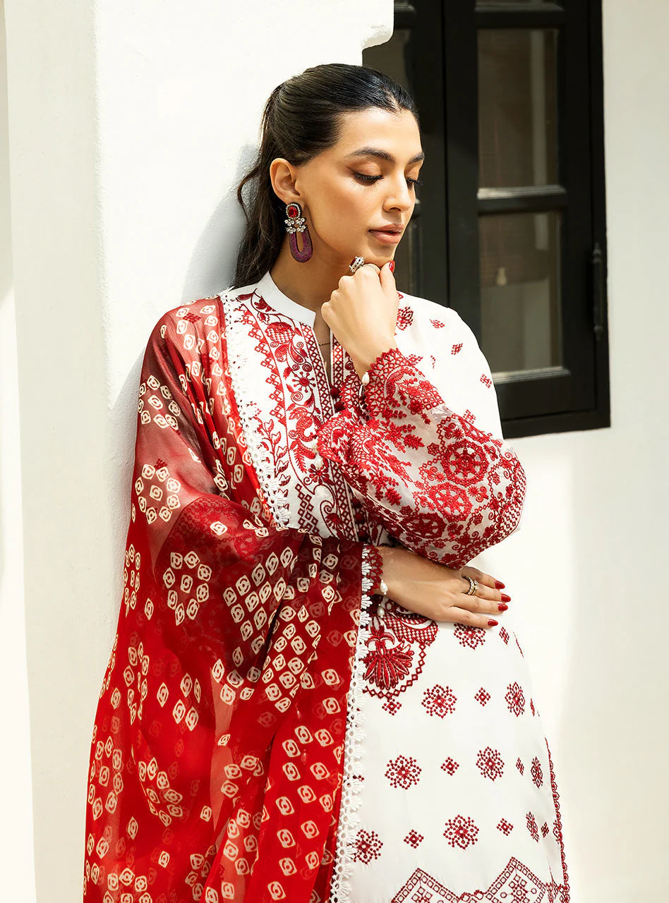 Zainab Cottani Reem - 8B Chikankari Lawn 2025 - Image 2