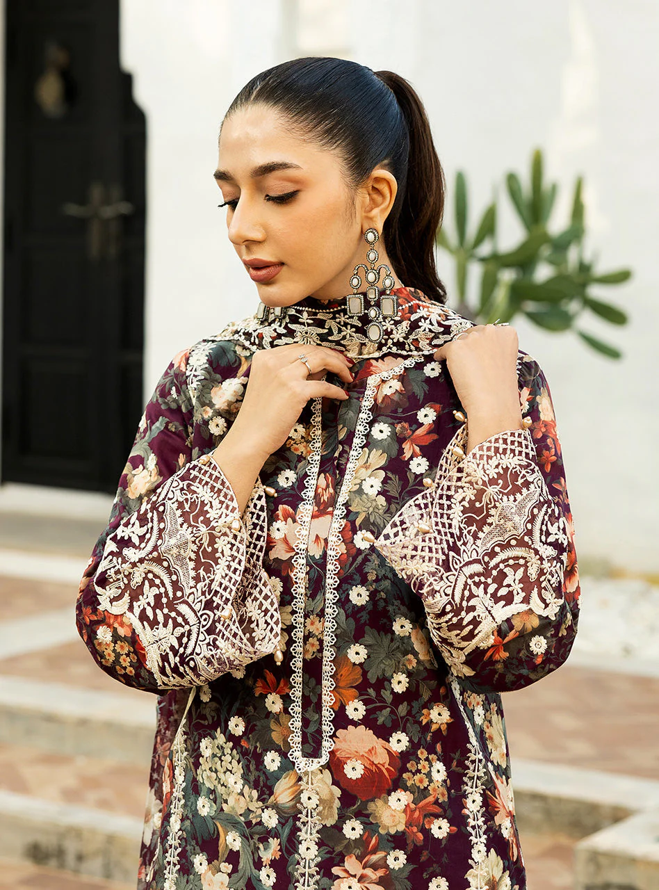 Zainab Cottani Reeya - 10B Chikankari Lawn 2025 - Image 2
