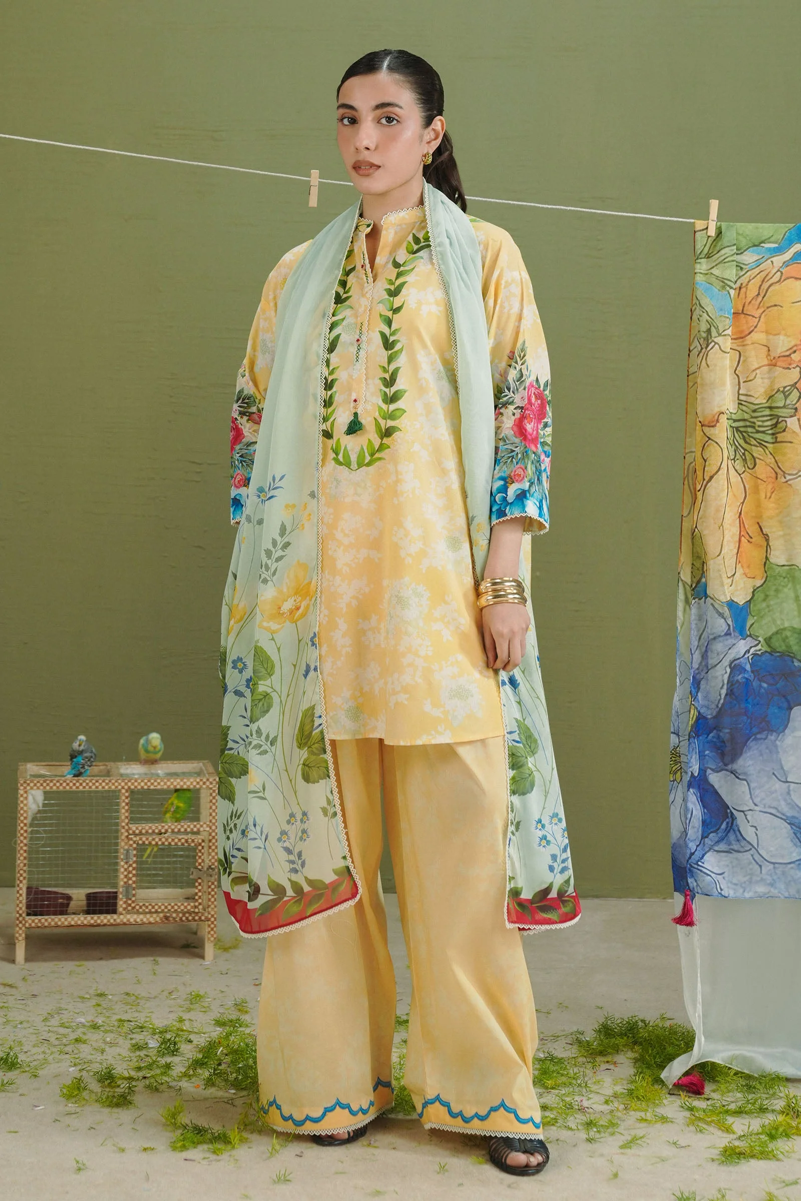 Zara Shahjahan Ayla-8A Coco Prints Drop 1 2026 - Image 2
