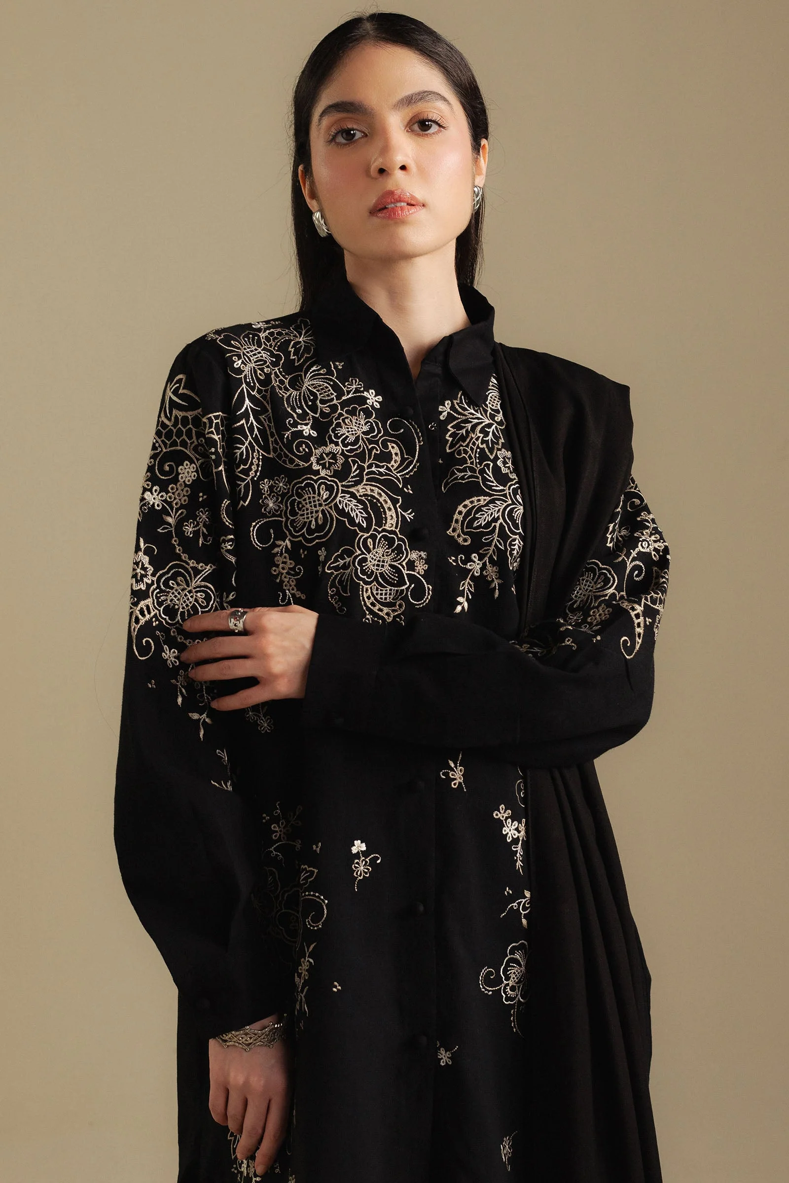 Zara Shahjahan Laurel-9A Coco Winter Collection 2025 - Image 2