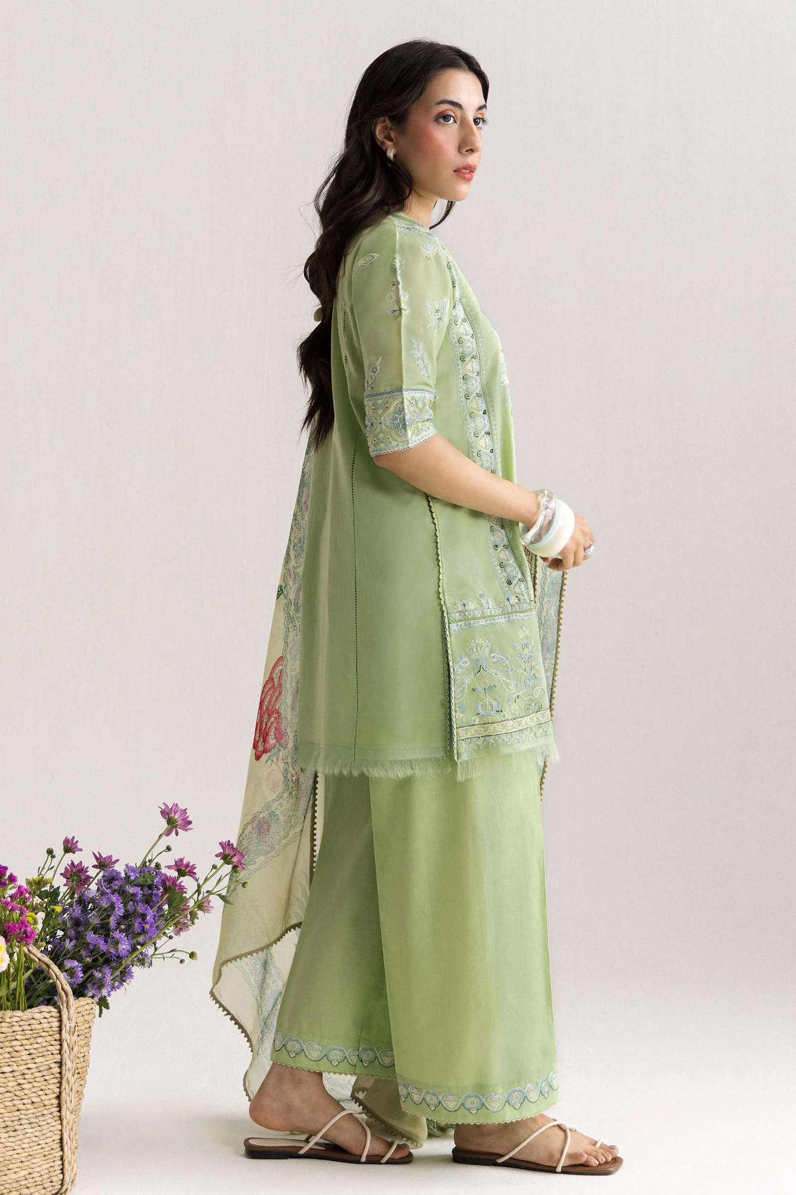 Zara Shahjahan Noa-5B - Coco by ZSJ Coco Lawn Eid Edit II 2026 - Image 2