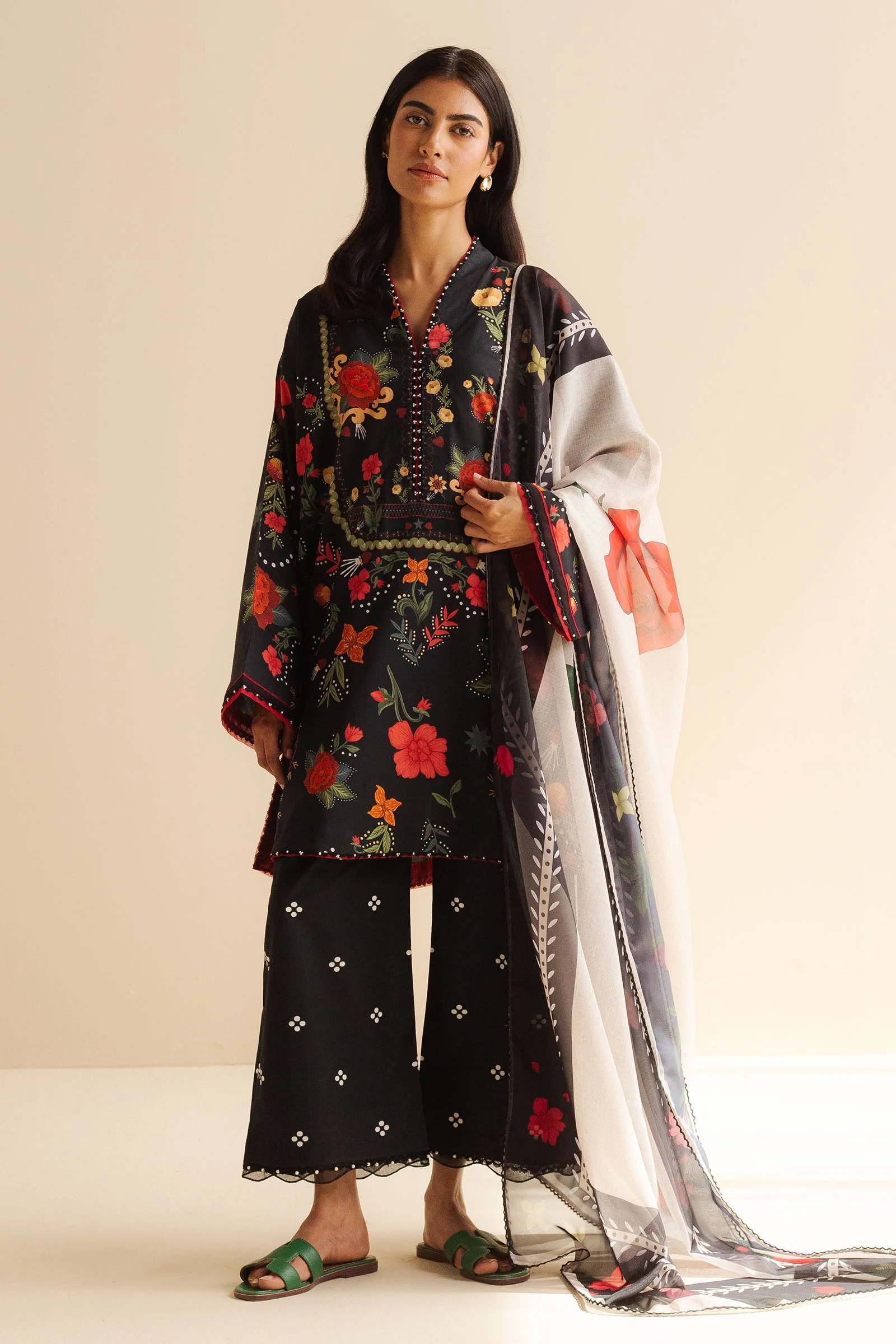 Zara Shahjahan Nyra-5A Coco Prints Drop Two 2025