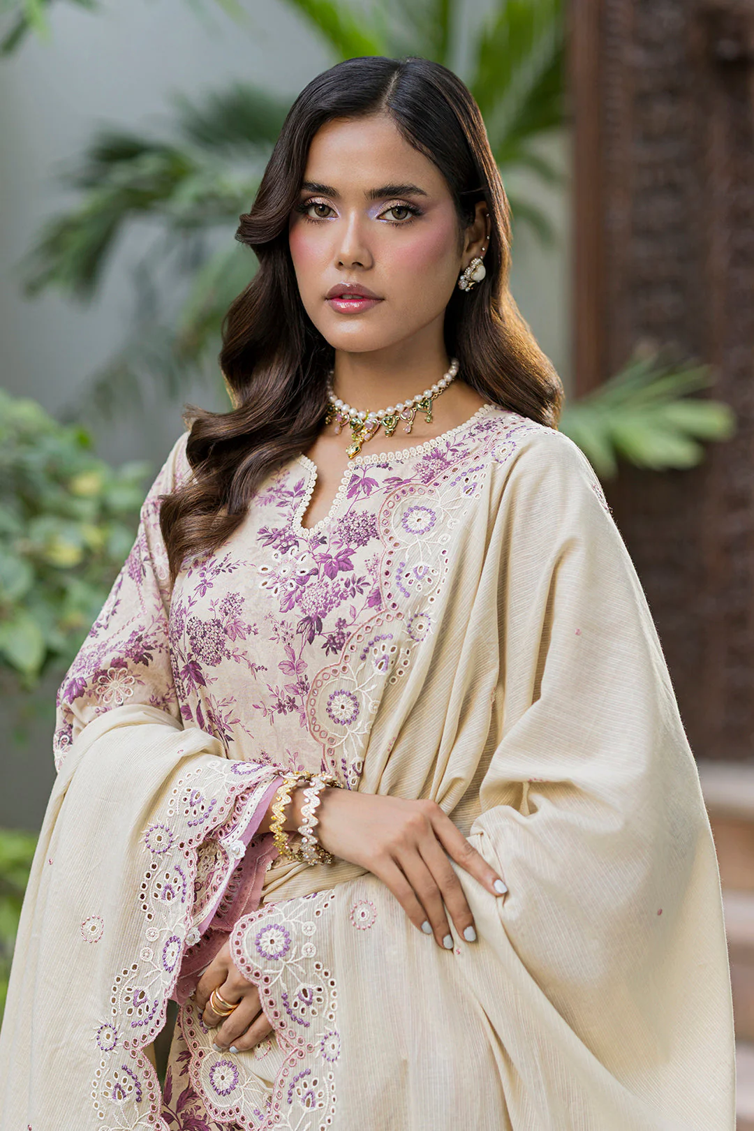 Zellbury Embroidered Shirt Shalwar Dupatta - 4064 Chikankari 2026 - Image 2