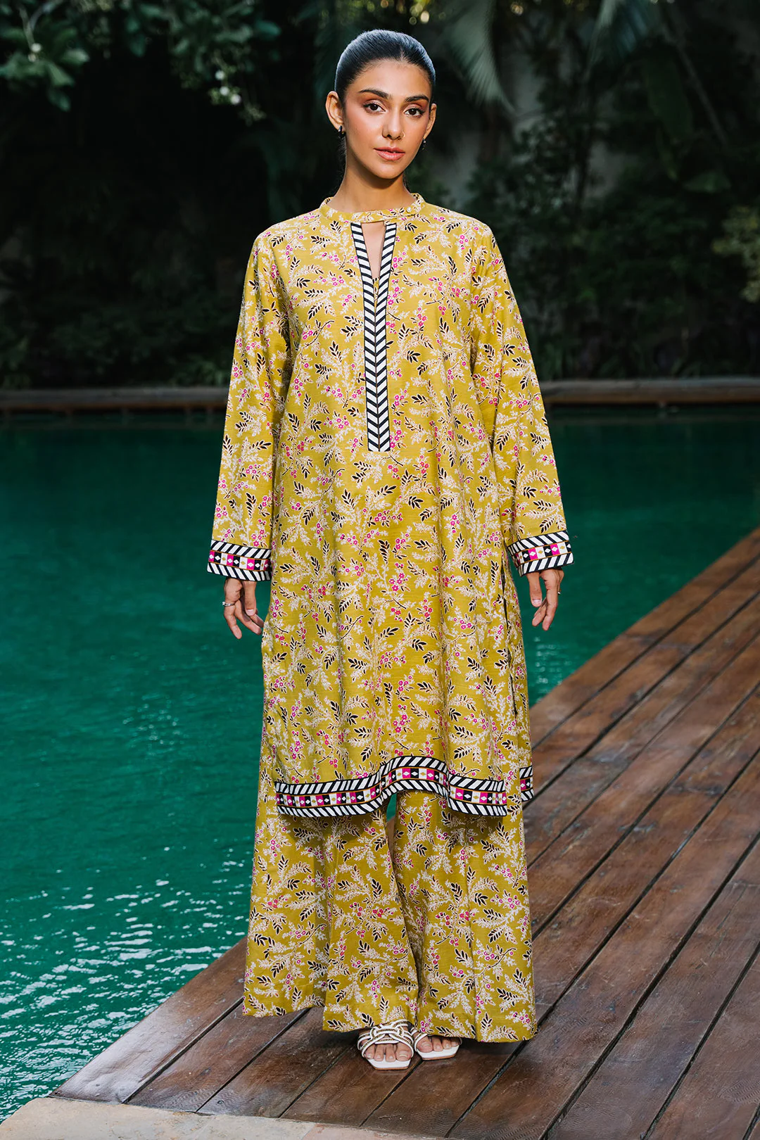 Zellbury Shirt Shalwar - 0164 Essential Winter Collection 2025
