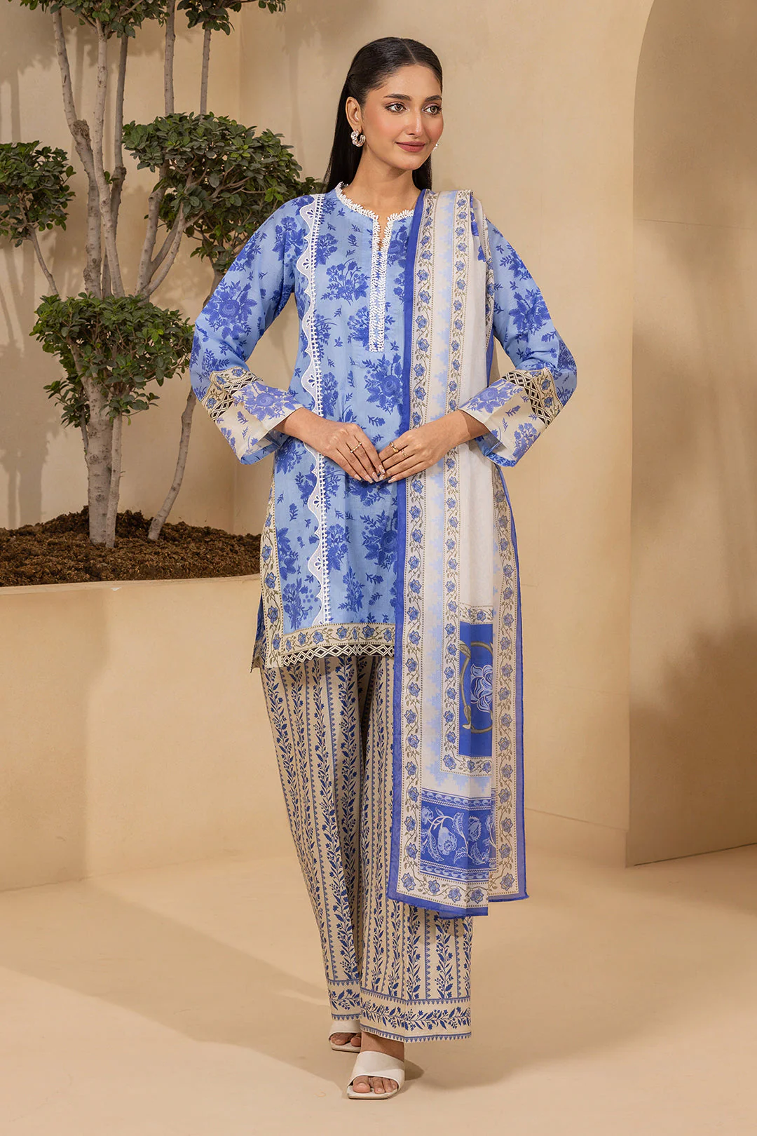 Zellbury Shirt Shalwar Dupatta - 0492 Summer Collection Essential 2026
