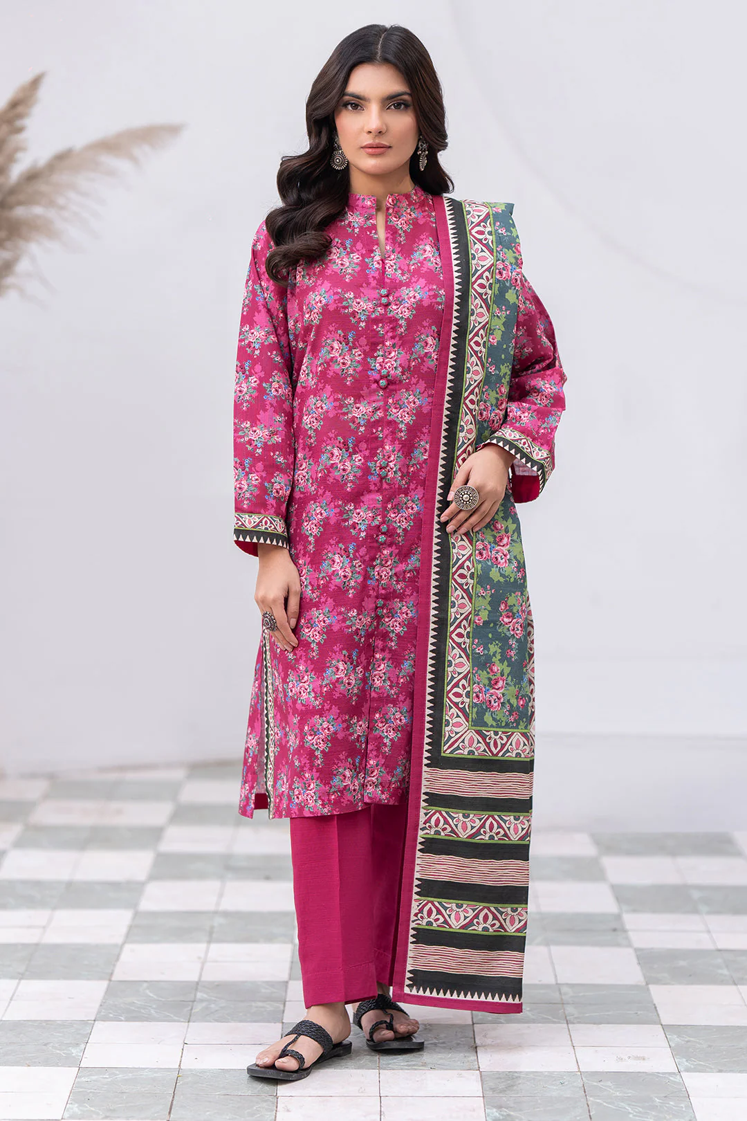 Zellbury Shirt Shalwar Dupatta - 0568 Essential Winter Collection 2025