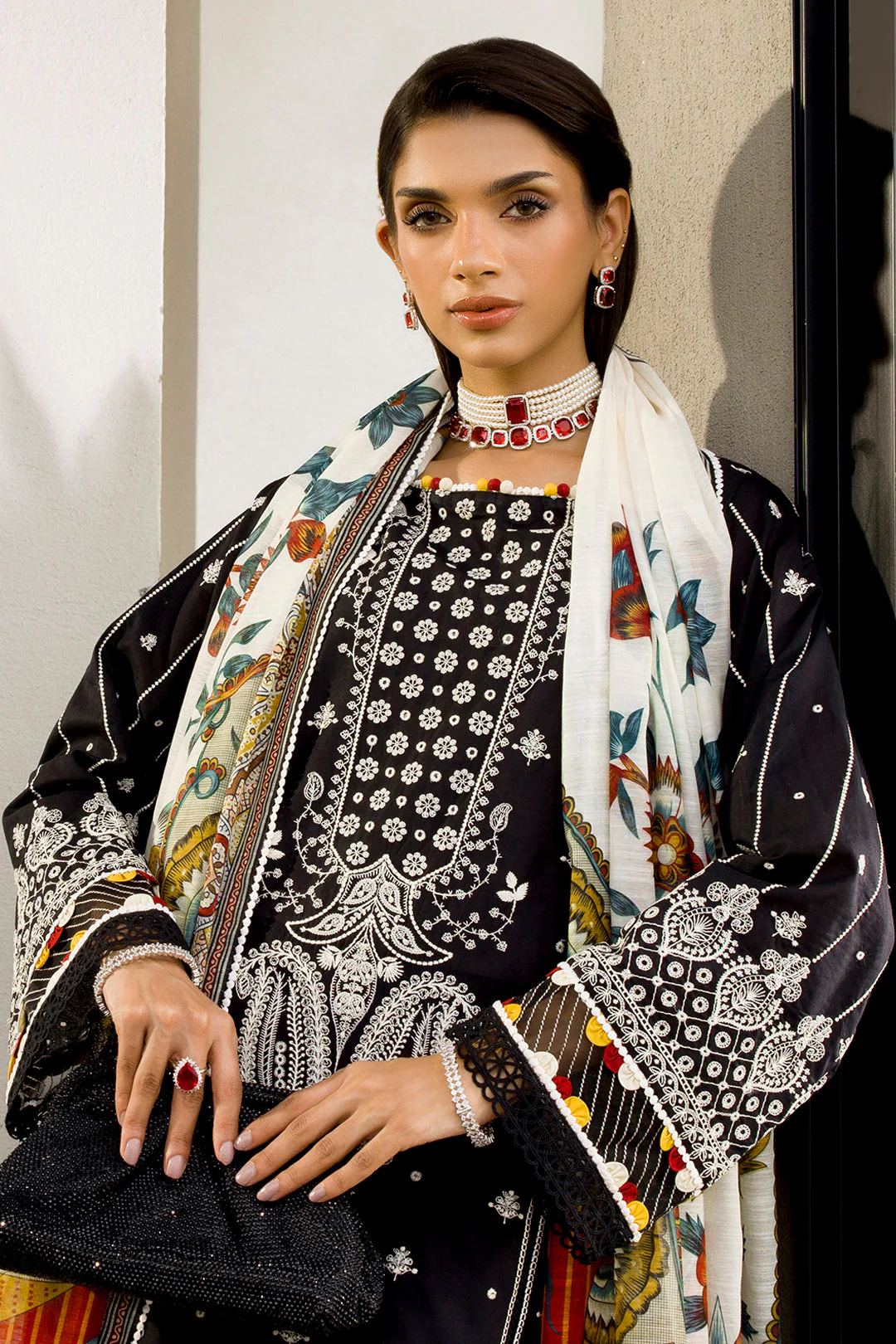 Zellbury WUC25E30080 Chikankari Collection 2026 - Image 2